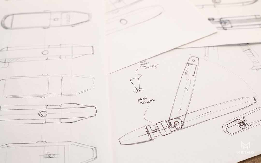 Drawings of the MetMo Pocket Driver