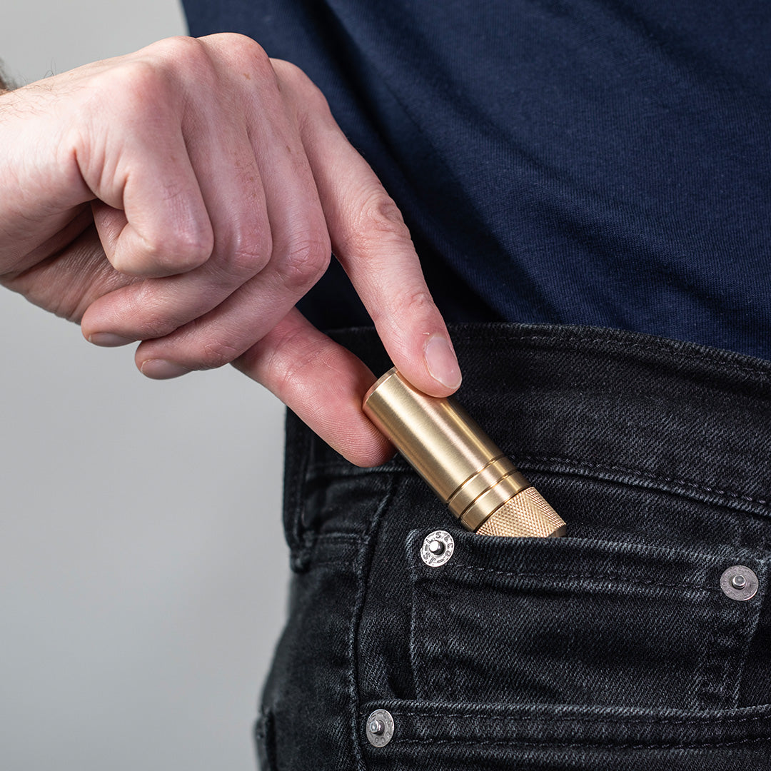 MetMo Piston being put into a pocket