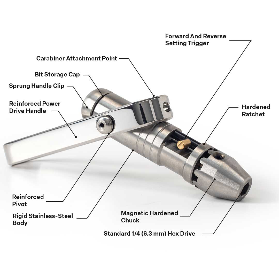 Tool - MetMo Stainless Steel Pocket Driver