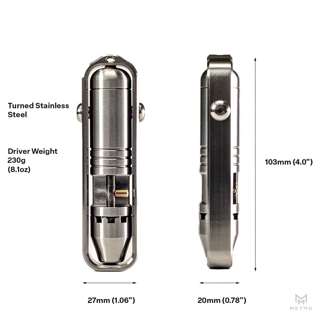 Tool - MetMo Stainless Steel Pocket Driver